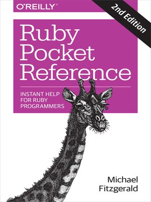 cover image of Ruby Pocket Reference